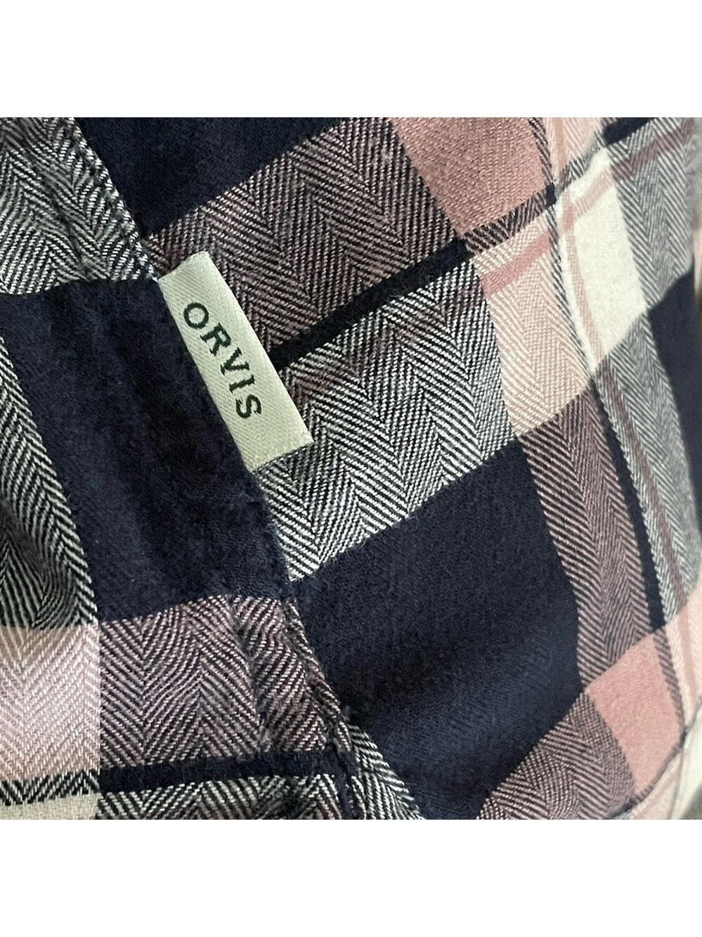 Orvis Plaid  Long Sleeve Shirt - Picture 5 of 7